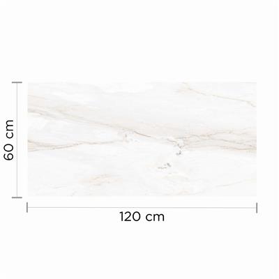 Porcelanato Tendenza Elegance 60x120 beige simil marmol mate