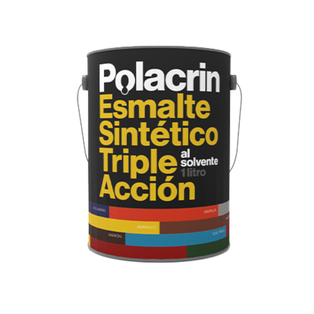Polacrin Esm Triple Acc Negro Mate 1 Lts, , large image number 0