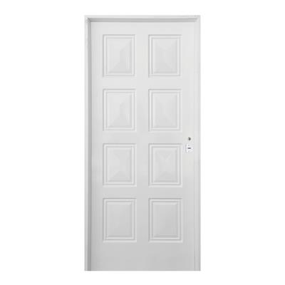 Puerta Exterior Barmetal Simple Acero chapa blanco 80 cm