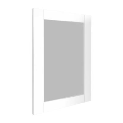 Espejo rectangular Versailles melani melamina blanco laqueado 46x78 cm 2602l